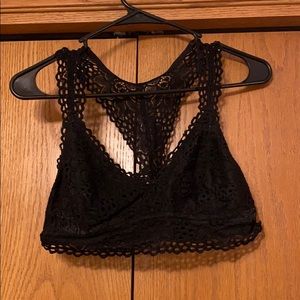 Black aerie bralette
